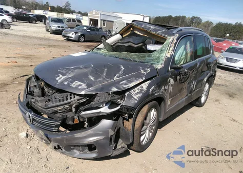 2013 Volkswagen Tiguan Se from USA, damaged, VIN WVGAV7AX2DW024227